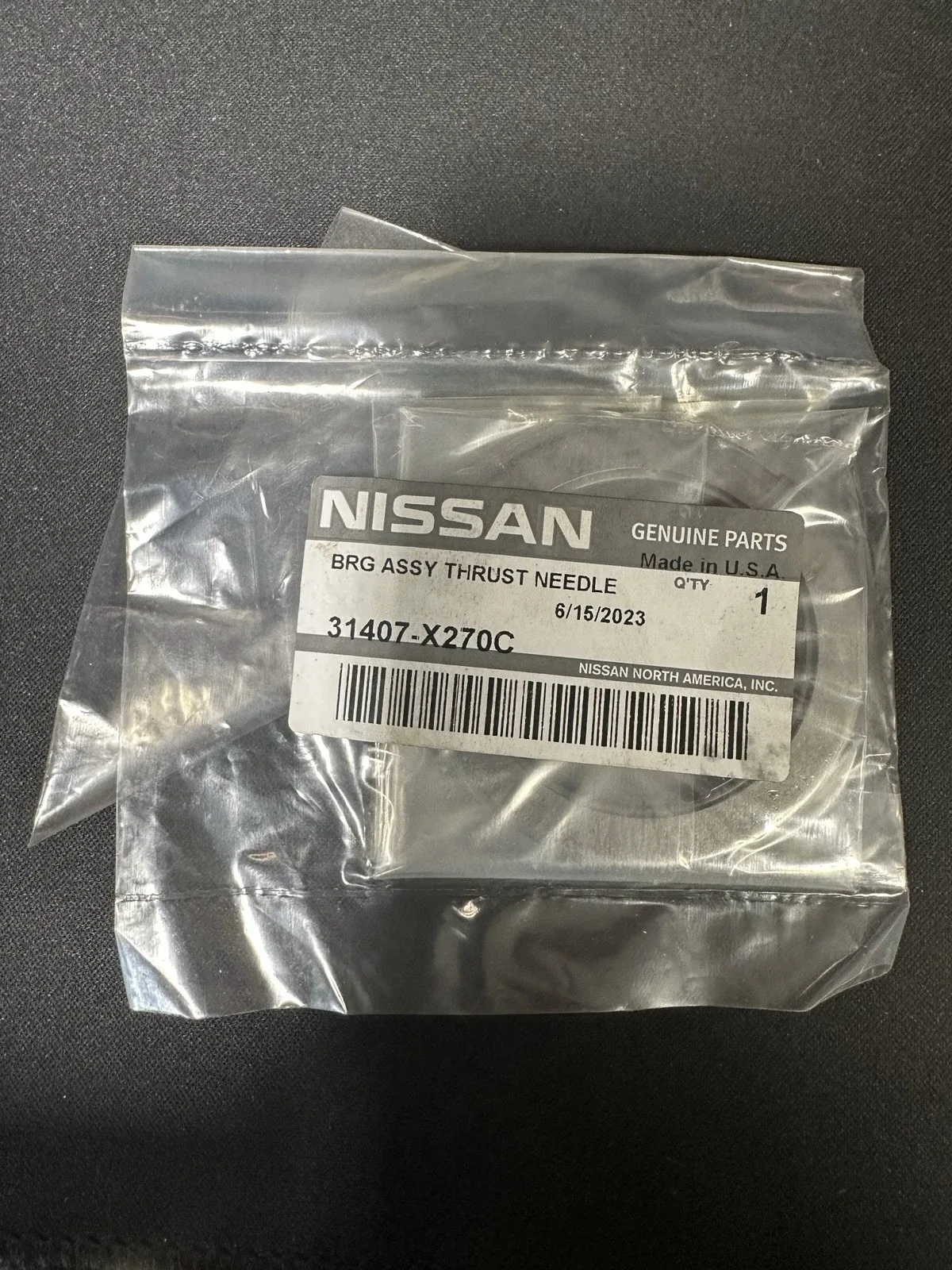 Nissan Thrust Needle Bearing 31407-X270C