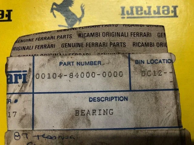 Ferrari Testarossa Transmission Case Bearing 00104-84000-0000 image 4