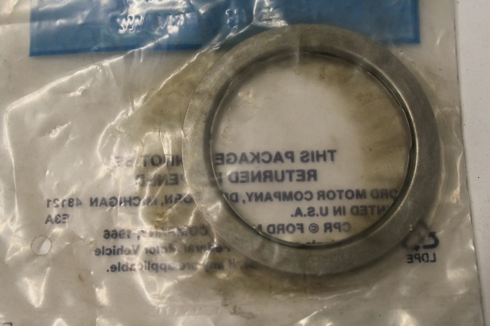 Ford Automatic Transmission Thrust Bearing F3TZ-7C096-D NOS OEM image 3