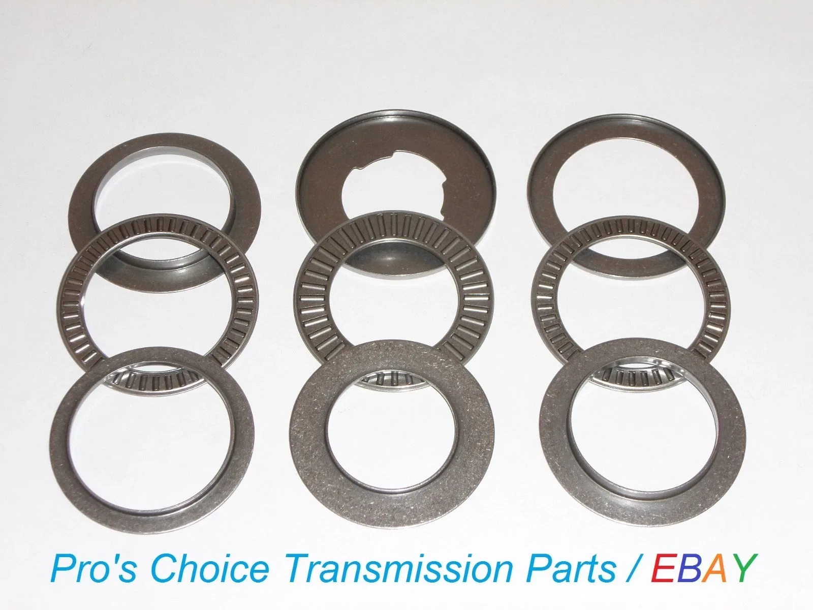 3-Piece Rear Planetary Thrust Bearing Set for 4L80E / 4L85E – Manufacturer Part GMC-MT1-MN8-Sun-Gear-Torrington-Timken-Needle-Flat