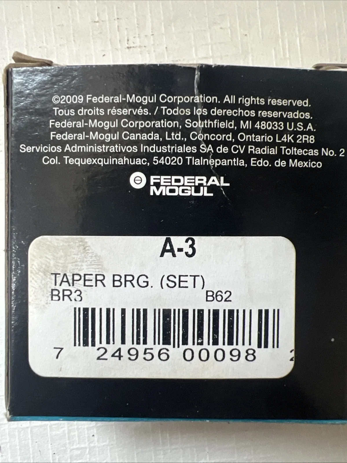 National A-3 Taper Bearing Set - Multi-Purpose image 2