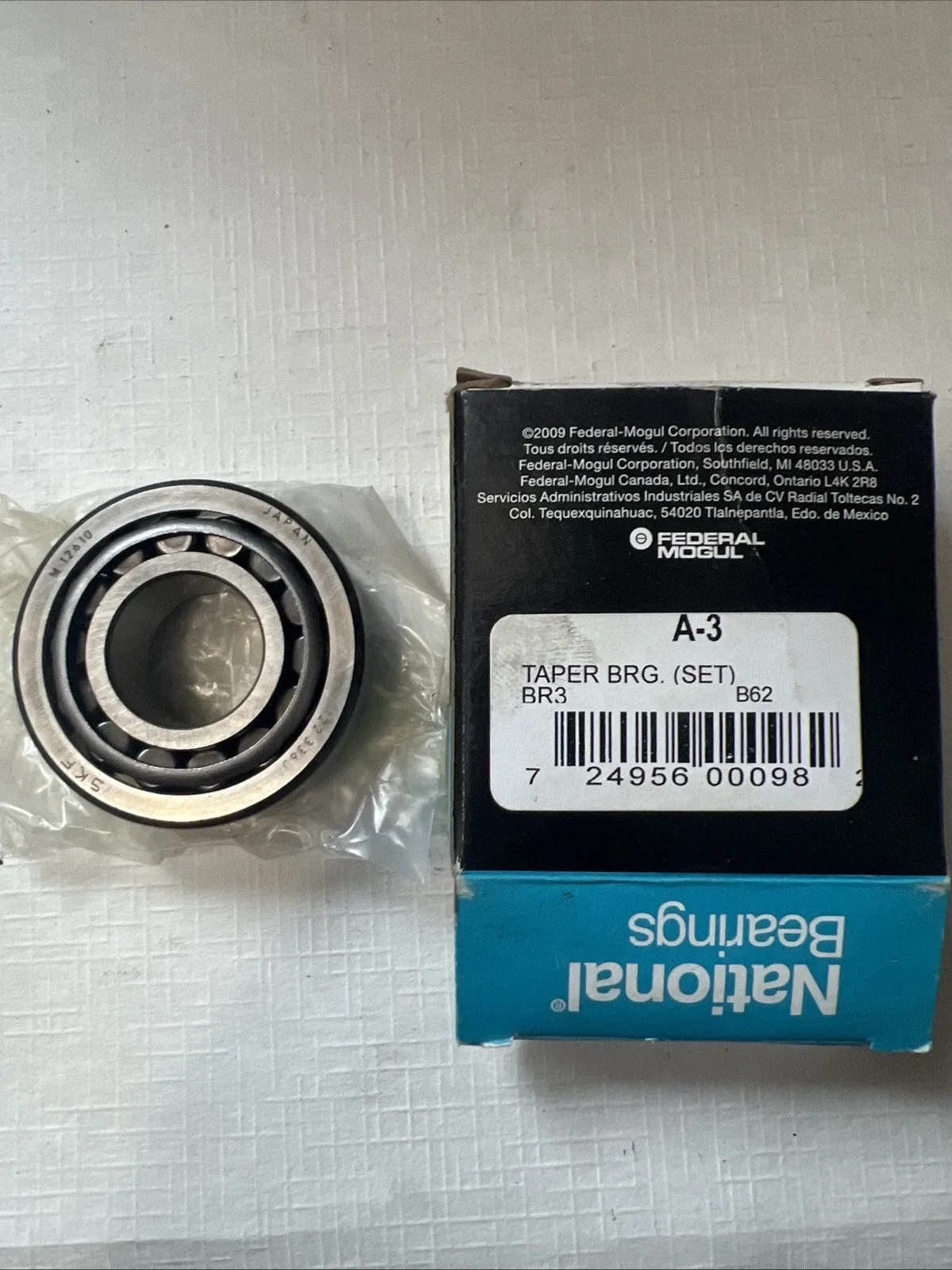 National A-3 Taper Bearing Set - Multi-Purpose image 3