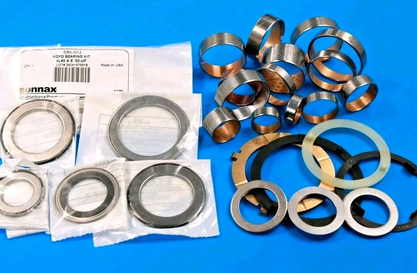 1985-up 700R4 / 4L60E Sonnax Wide Sun & HD Stator Thrust Bearing Washer Bushing Kit - son 77002BT-01