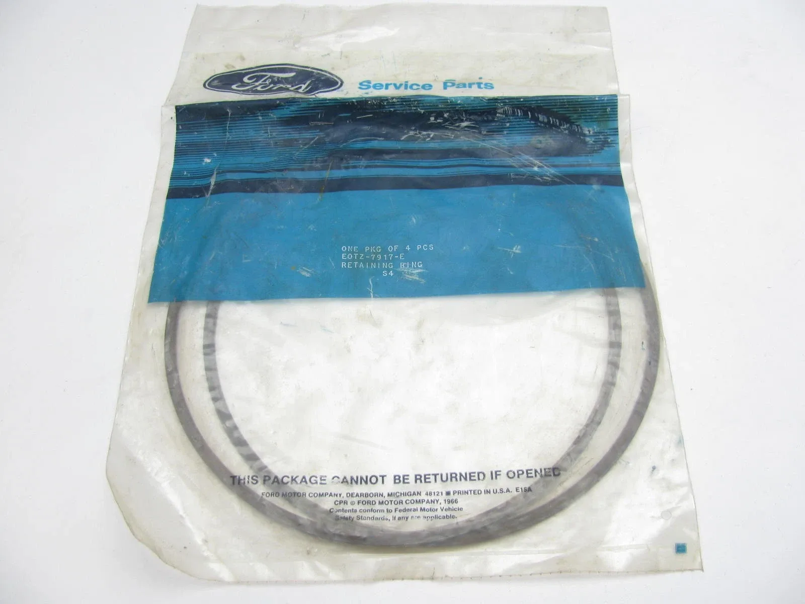 Ford Transfer Case Hub & Bearing Retainer E0TZ-7917-E-2 (OEM, New, Qty 2)