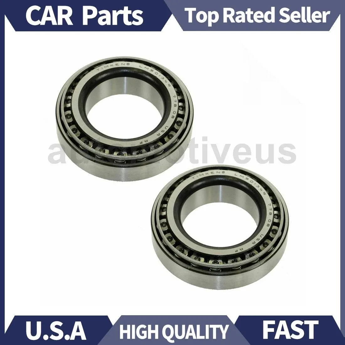 Rear Auto Trans. Transfer Shaft Bearing 2X Timken For BMW 1600ti 1968
