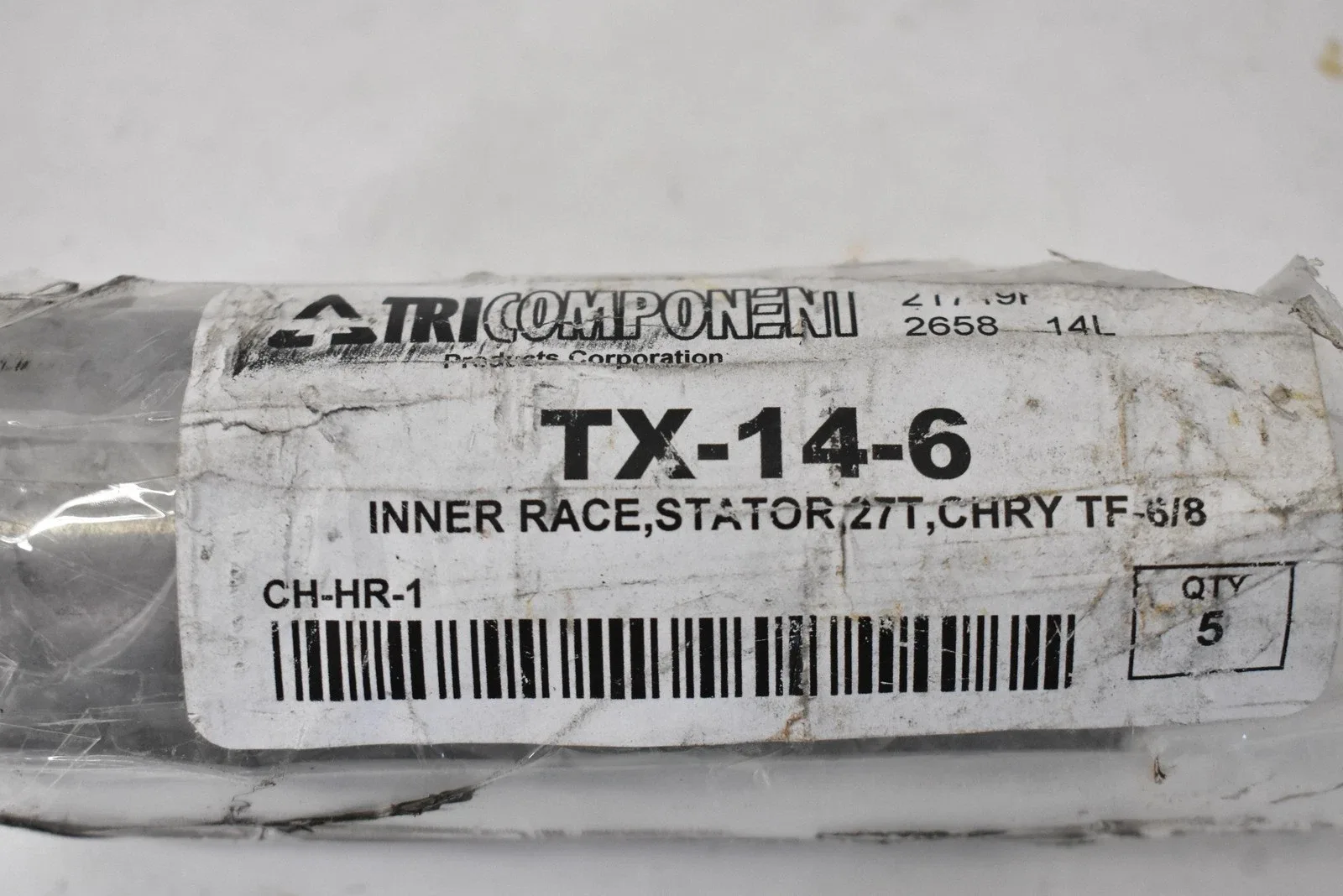 TRI COMPONENTI TX-14-6 Inner Race Stator 27T CH-HR-1 (Non-Lockup) image 2