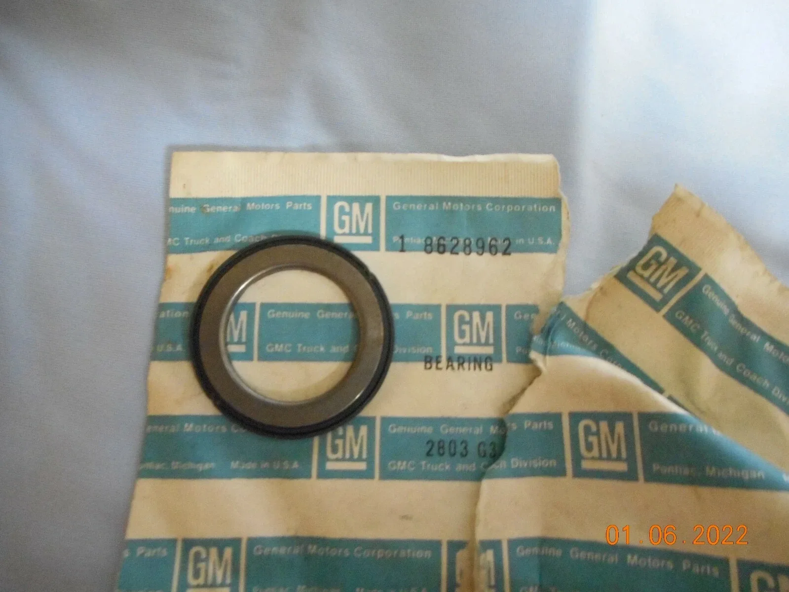 1976-1990 GMC Sun Gear Thrust Bearing 8628962 image 3