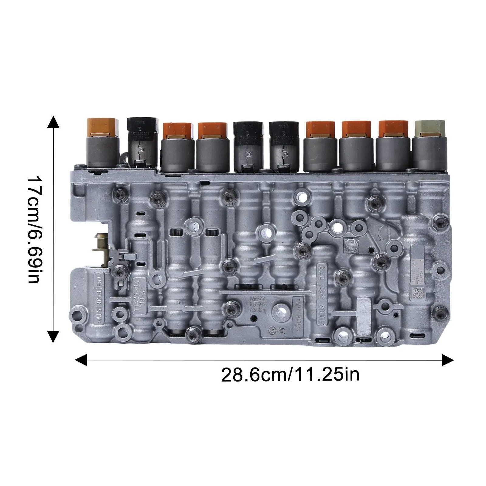 9HP48 9-Speed Transmission Valve Body w/ 10 Solenoids for Honda, Acura, Fiat, Dodge - MAT-AUTOPARTS image 3