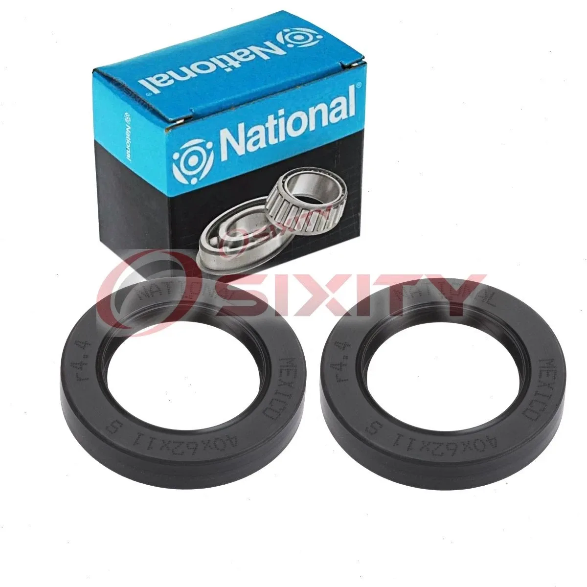 1950-1961 Volvo 444 Front Inner Wheel Seal - National SX-Q6BS 1961 1960 1959 1958 1957 1956