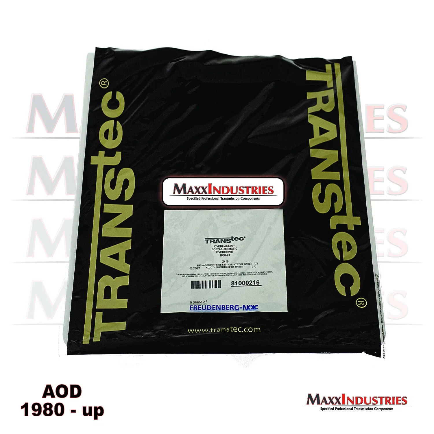 1980‑UP Ford AOD Transmission Rebuild Kit T76002 (TransTec) image 3