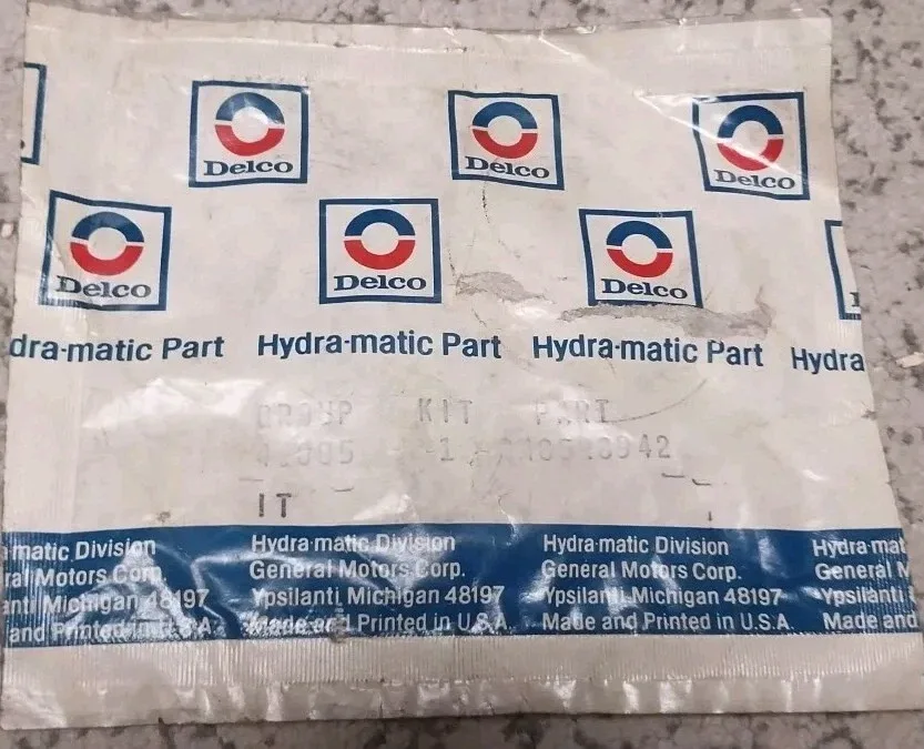 1976-1989 Delco Transmission Seal Rings 8628942