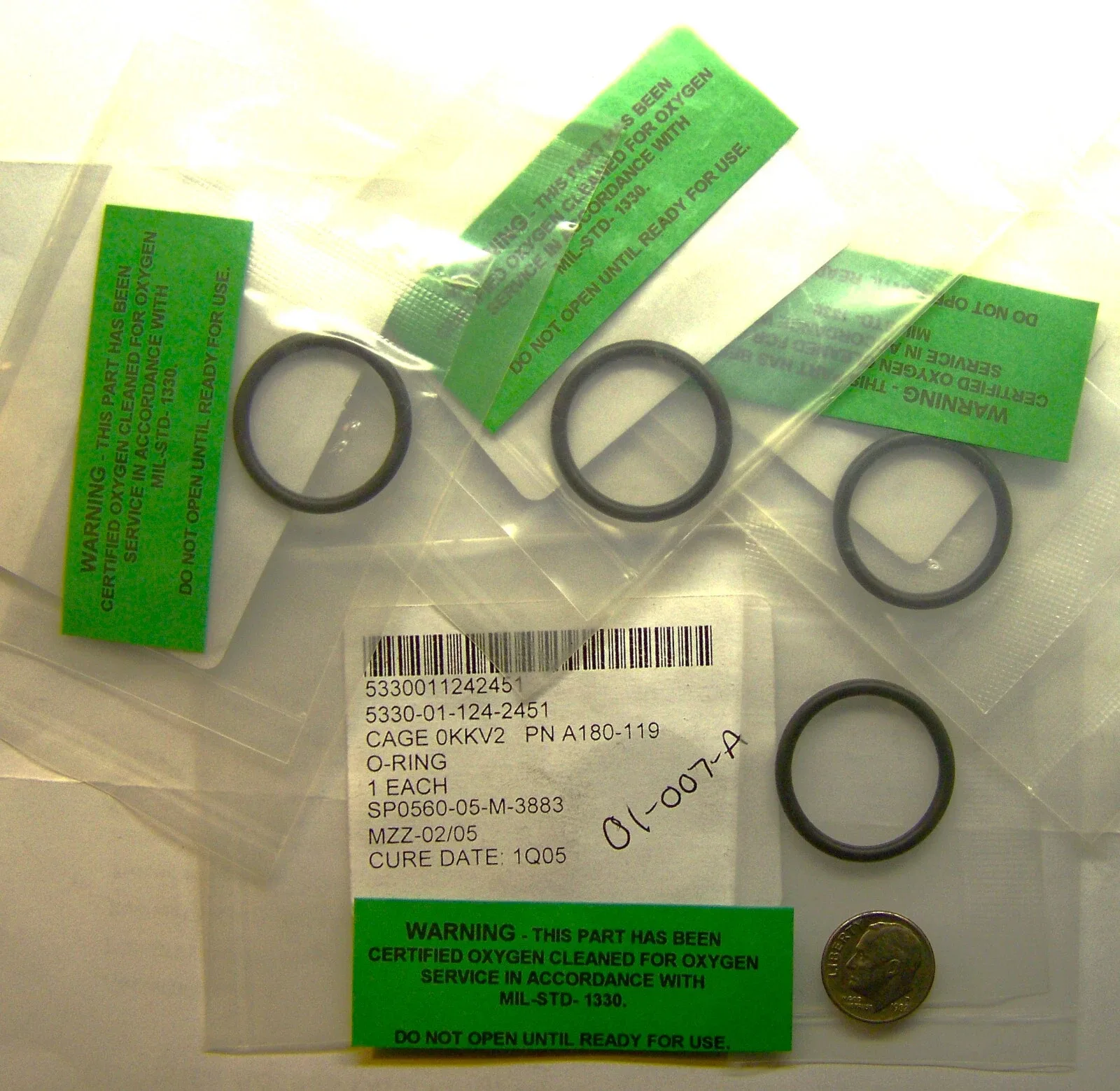 M915/M916/M917/M920 Transmission O-Ring Seal A180-119