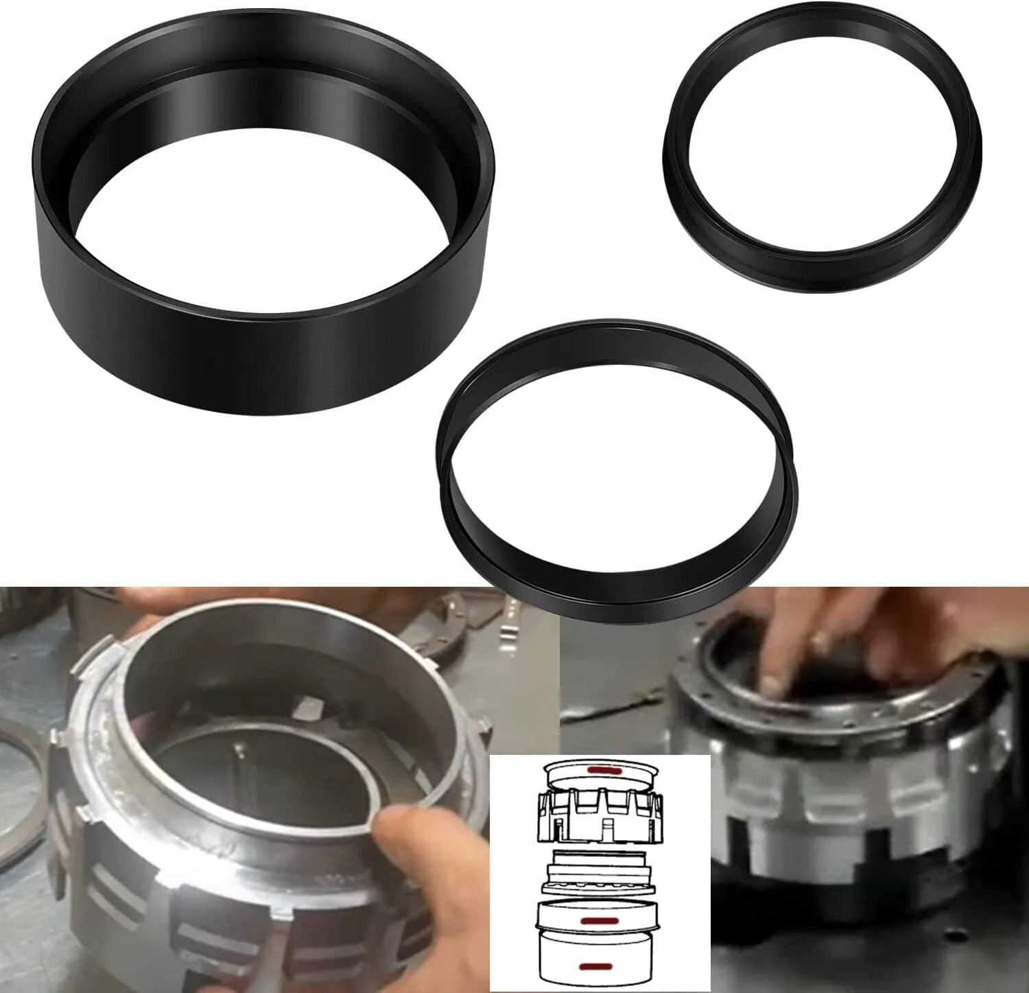 T-2926 4th Clutch Piston & Lip Seal Installer Protector Tool J-38731 4L80E GM