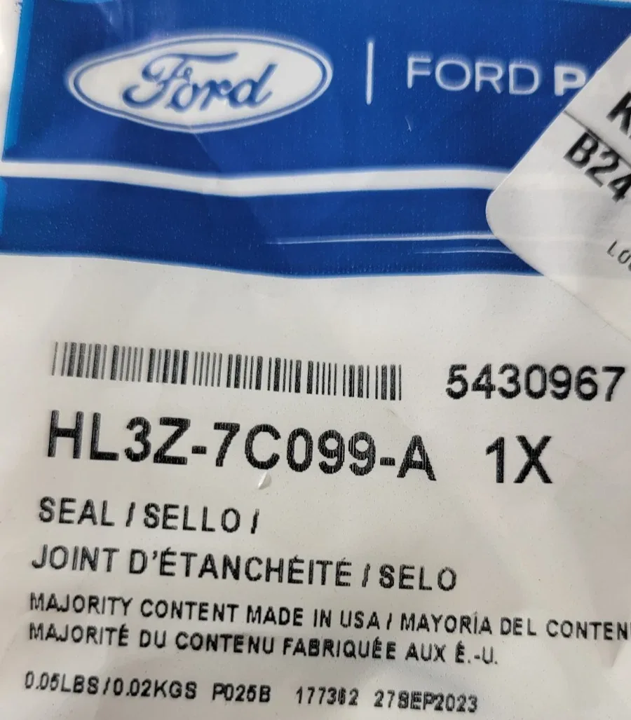 Ford / Lincoln HL3Z-7C099-A Transmission Direct Clutch Seal image 2