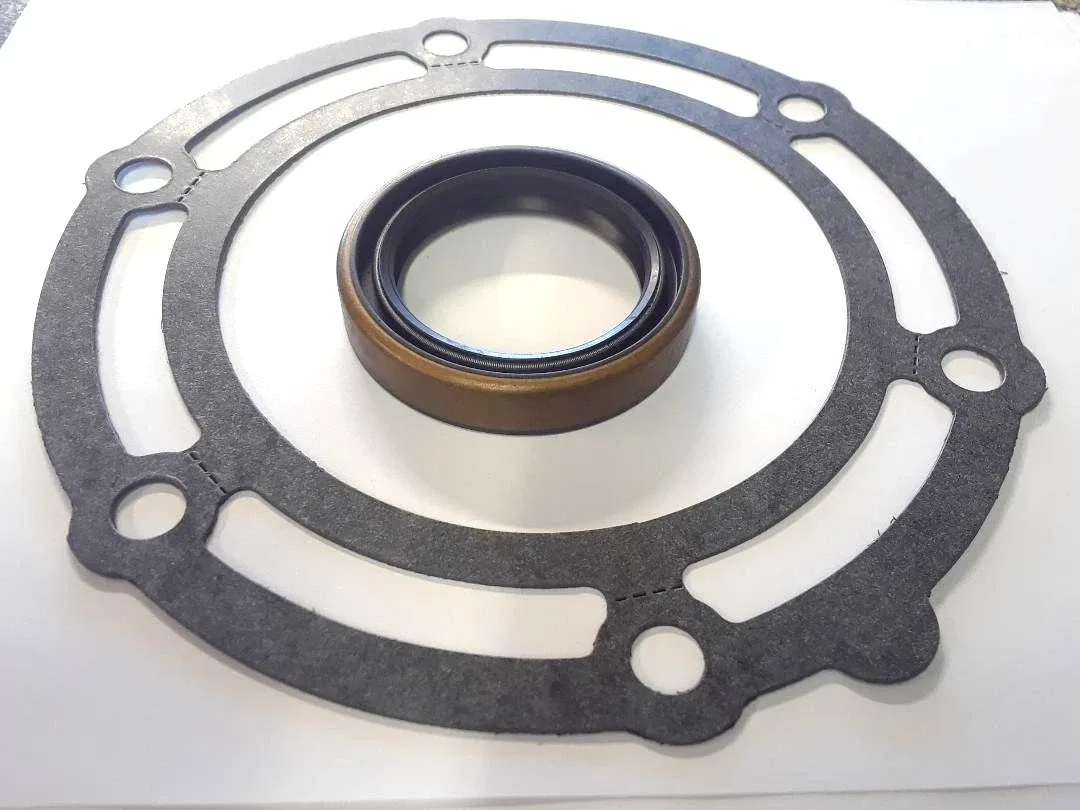 . NP241 Transfer Case Adapter Gasket & SEAL 6 Bolt 4wd 4x4 Chevy Dodge image 2