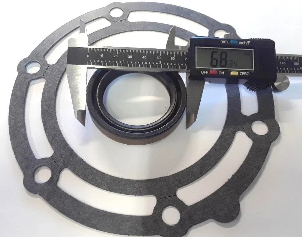 . NP241 Transfer Case Adapter Gasket & SEAL 6 Bolt 4wd 4x4 Chevy Dodge