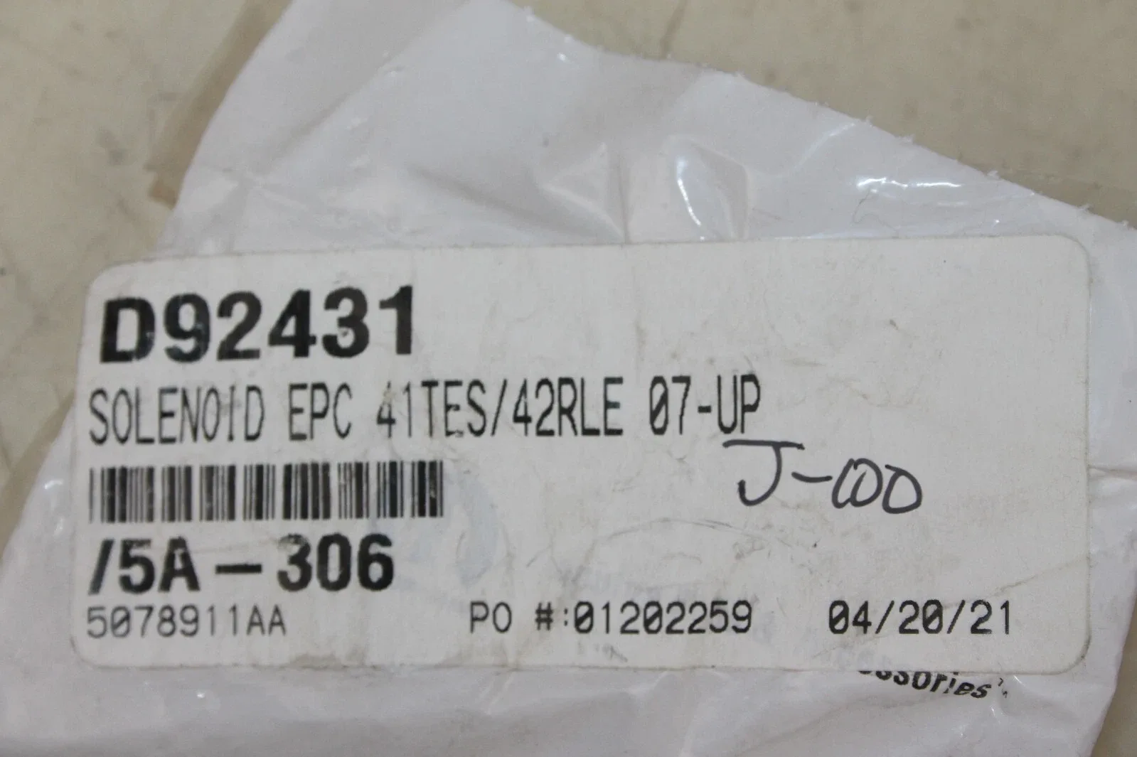 Mopar Solenoid 0507 8911 AA-001 for 41TES/42RLE (2007+) image 4