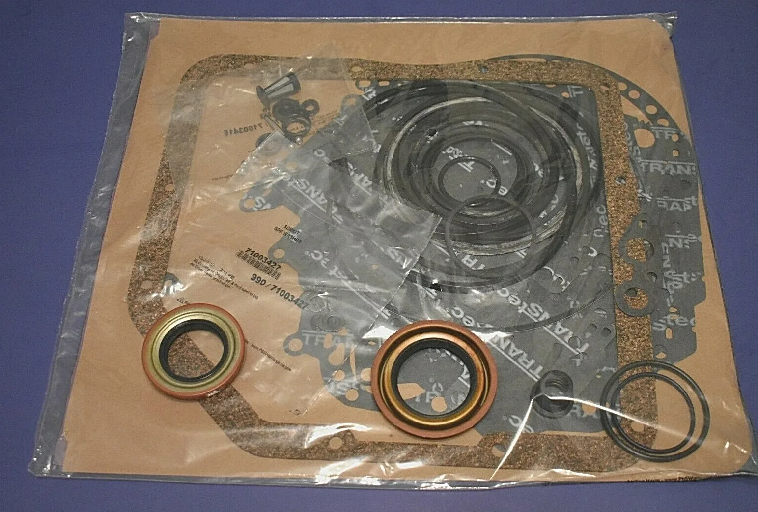 1969-1986 Turbo 350 (TH350) Transmission Overhaul Gasket & Seal Kit 44000D K35900F-1