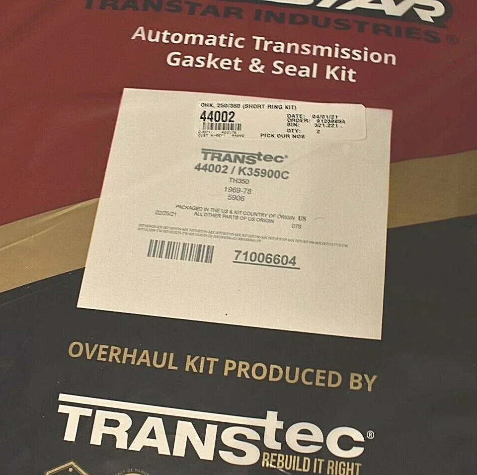 1969-1978 Turbo 350 (TH350) Transmission Gasket & Seal Kit MPN 44002 / K35900C image 3