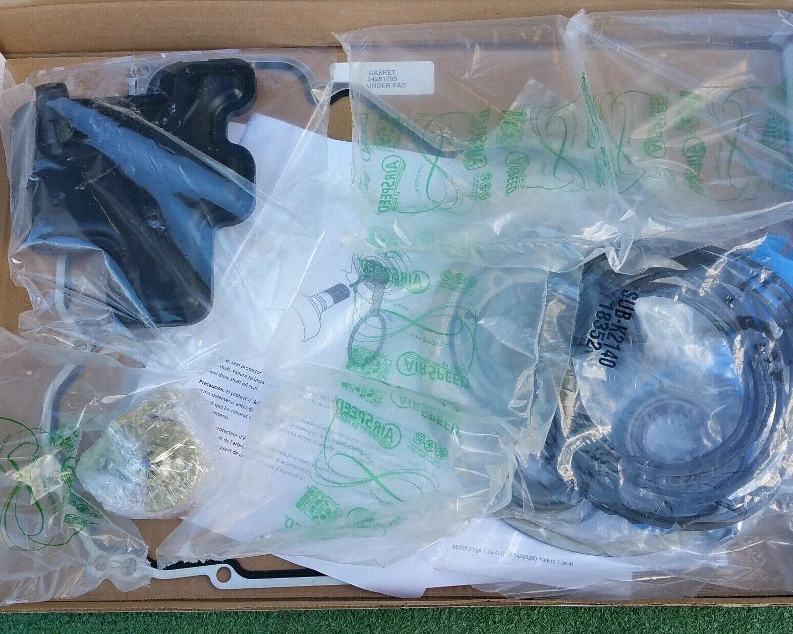 2020 GMC Terrain Automatic Transmission Seal Kit Gasket 24292140 image 3