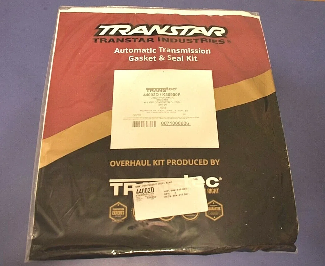 TH350 Transmission Gasket & Seal Kit 1969-1986 – Transtar/TransTEC 44002D / K35900F-1 image 3