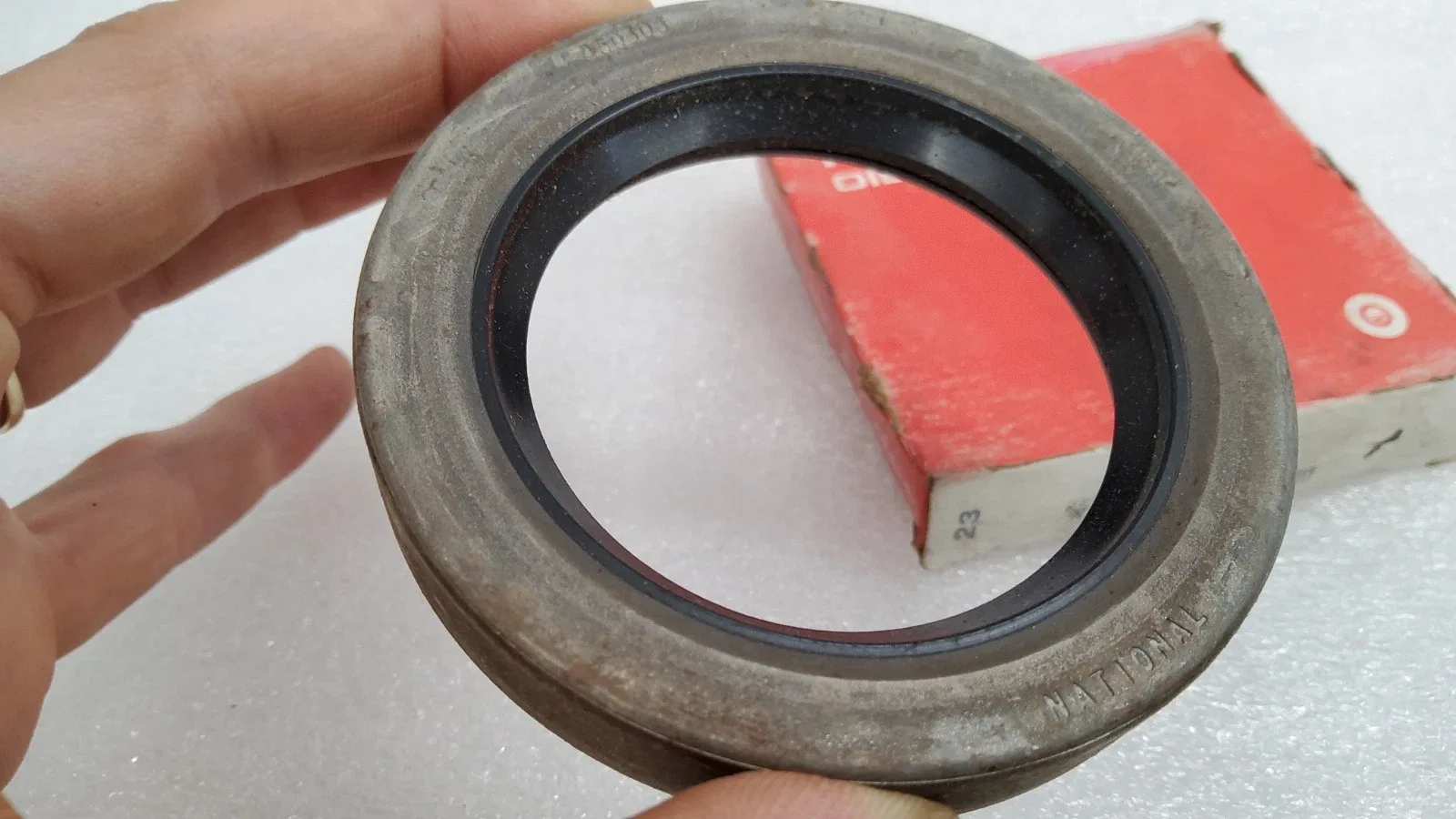 National Oil Seal MPN 50308 (Interchange 450308) 2.125x3.061x500 image 3