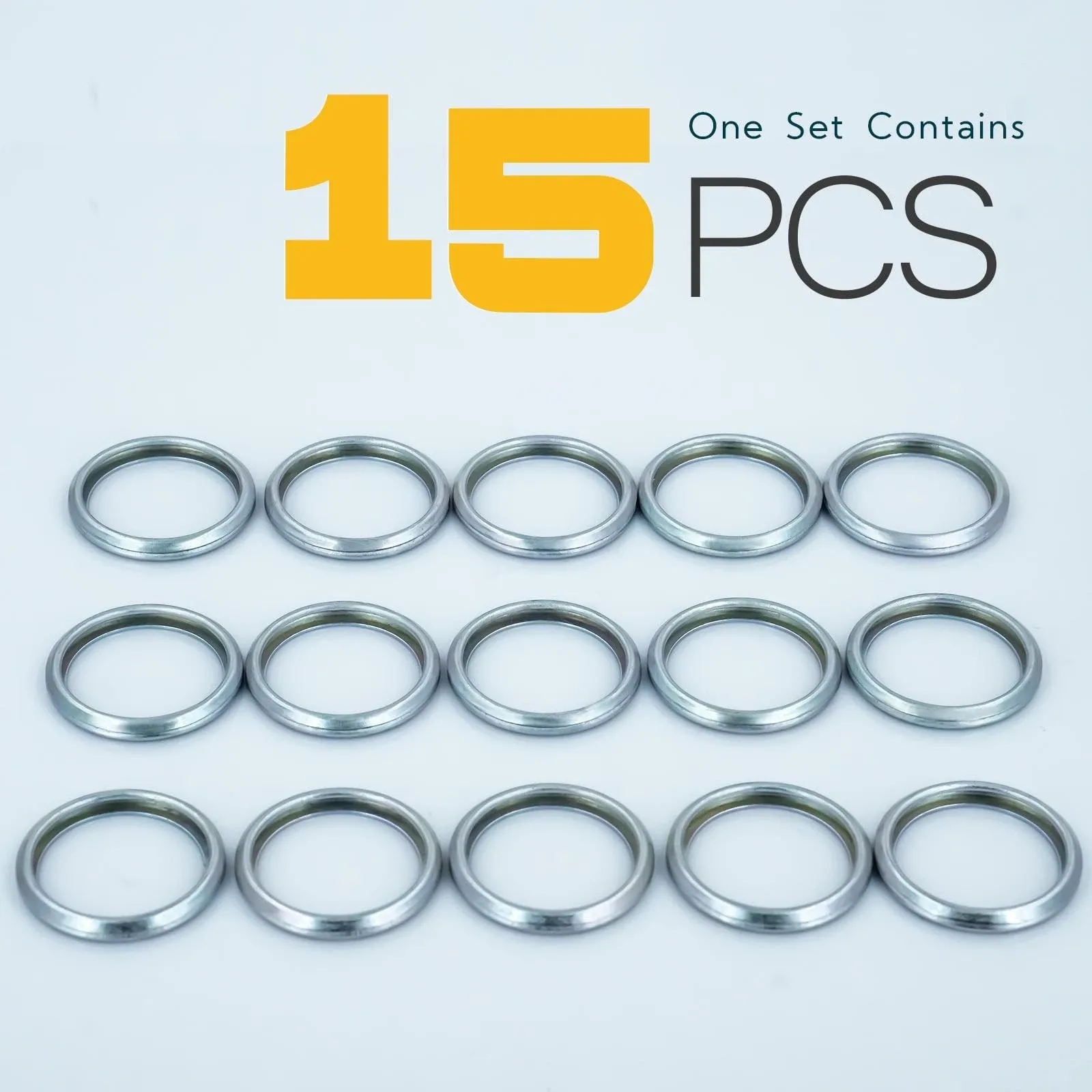 15pc 16mm Transmission Drain Plug Crush Washer Sealing Rings ODPG-803 image 3