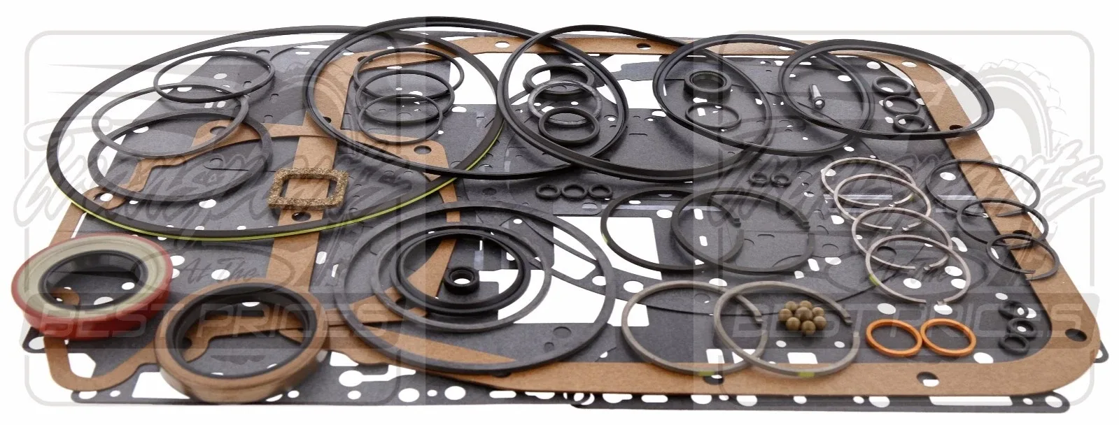 1980-1993 Ford AOD Transmission Gasket & Seal Overhaul Kit - Transtec 76002