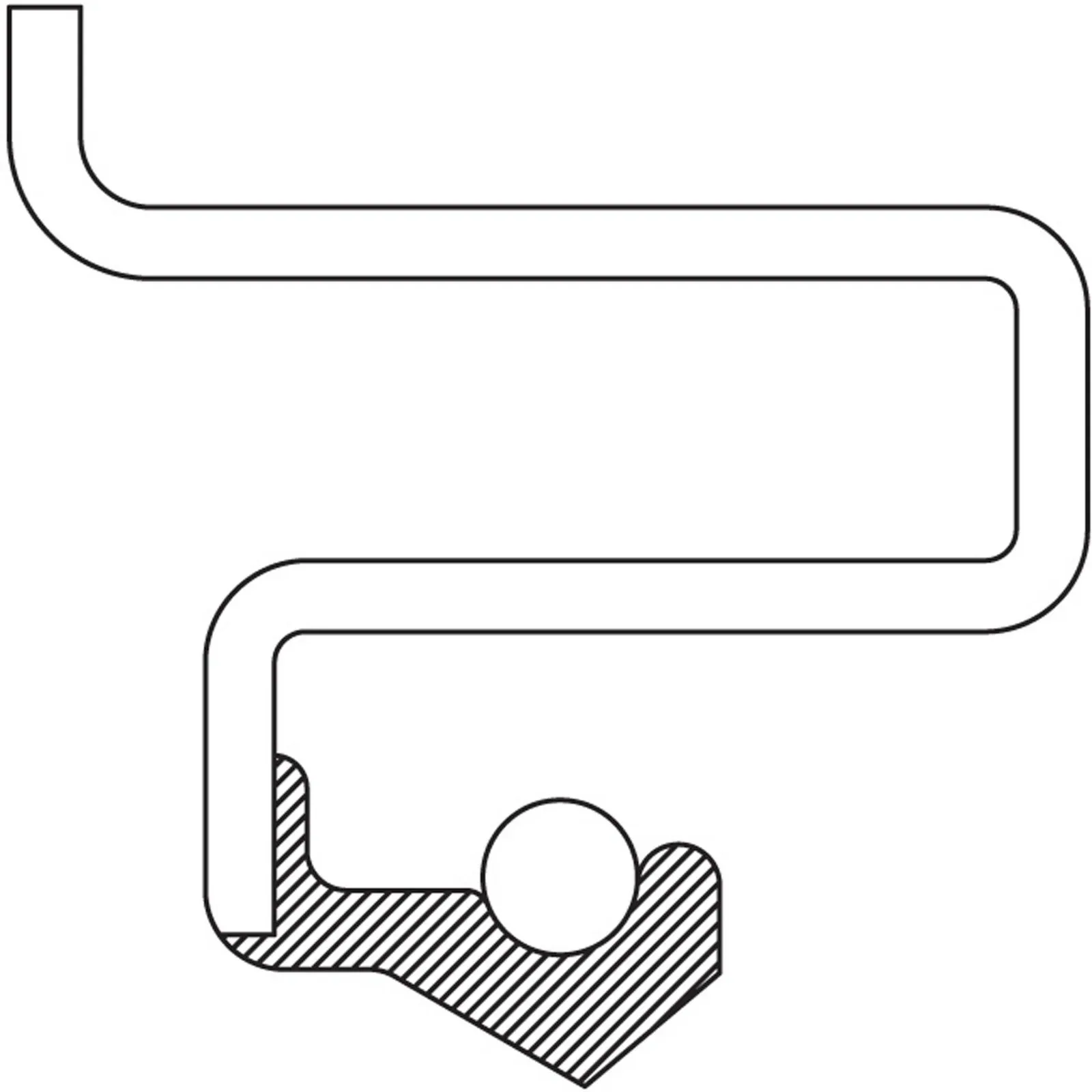 National 331228H Automatic Transmission Torque Converter Seal image 3