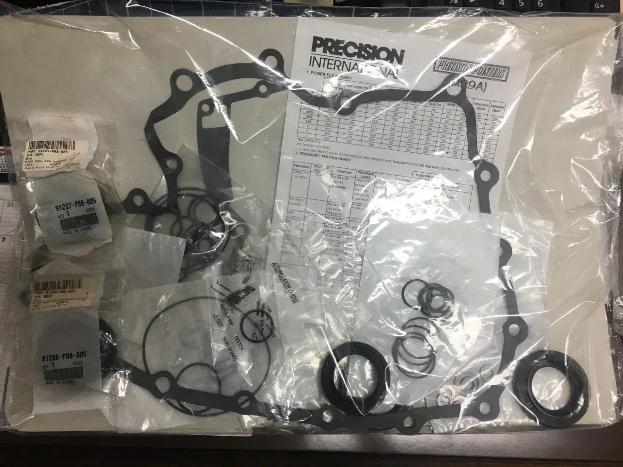 MR9A Master Transmission Overhaul Rebuild Kit K48900B - Precision International image 2