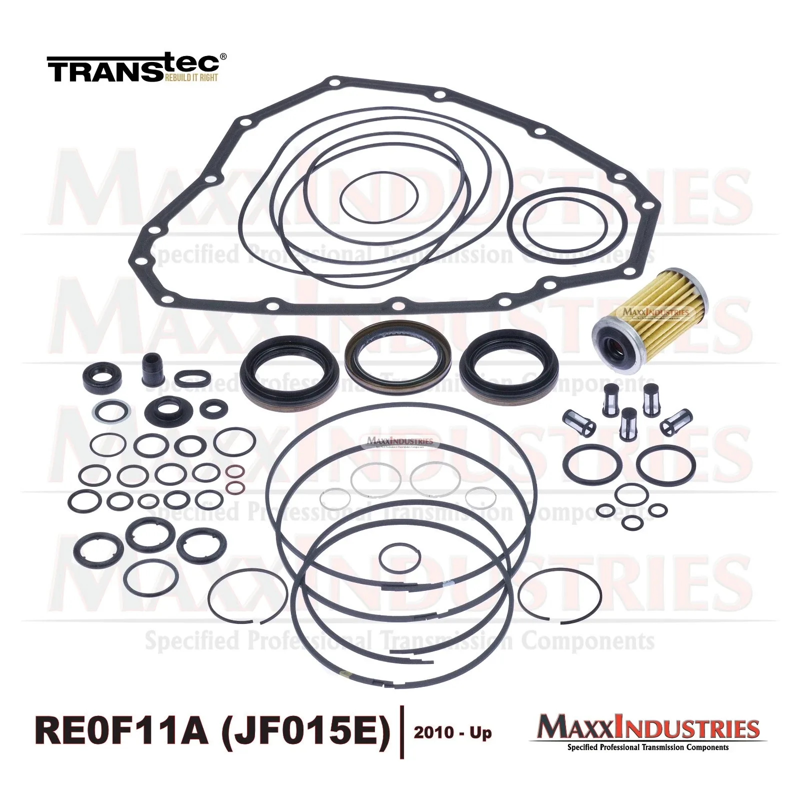 JF015E / RE0F11A CVT Rebuild Kit — TransTec 49354731 image 2