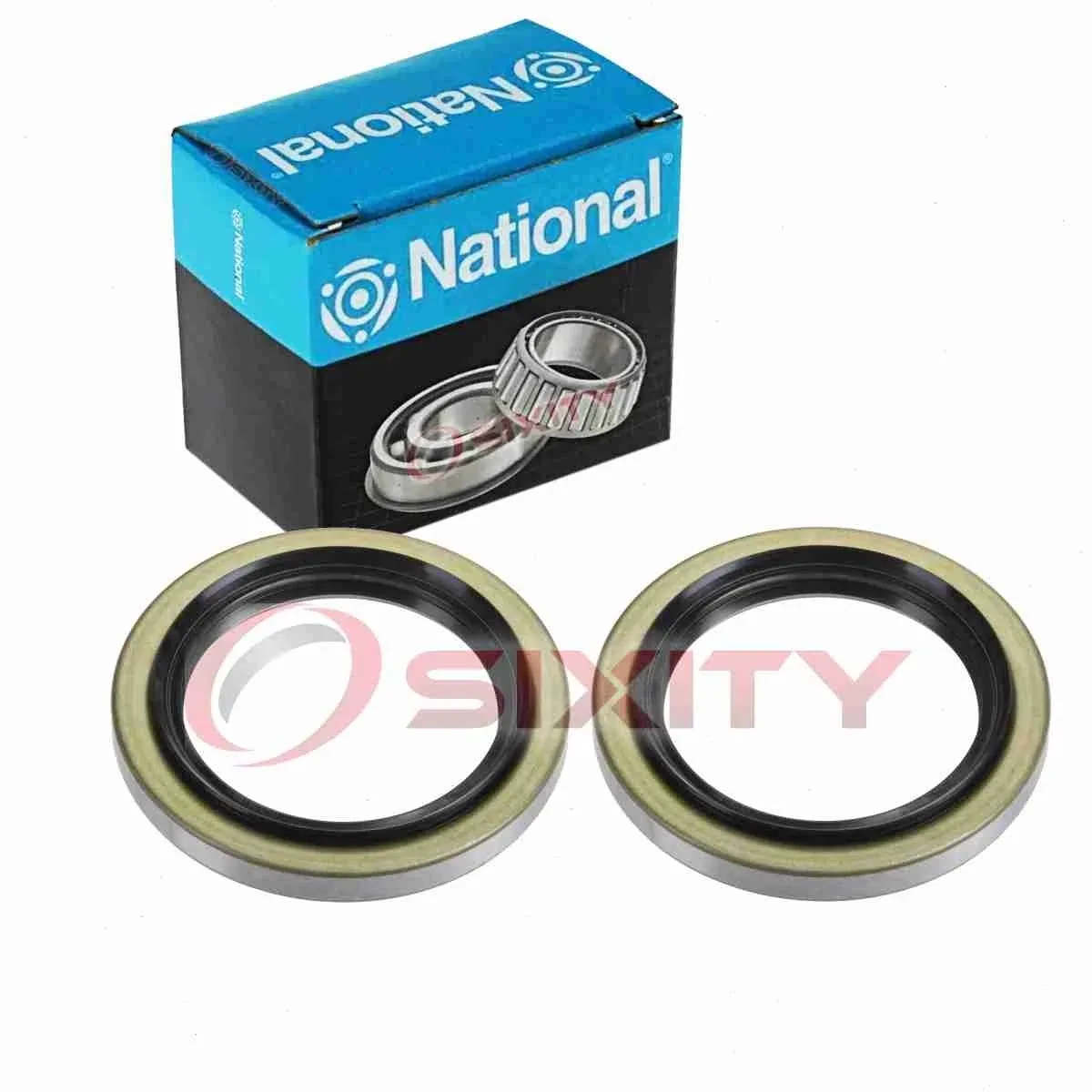 1990-2000 Lexus LS400 Rear Inner Wheel Seal (2 pc) - National