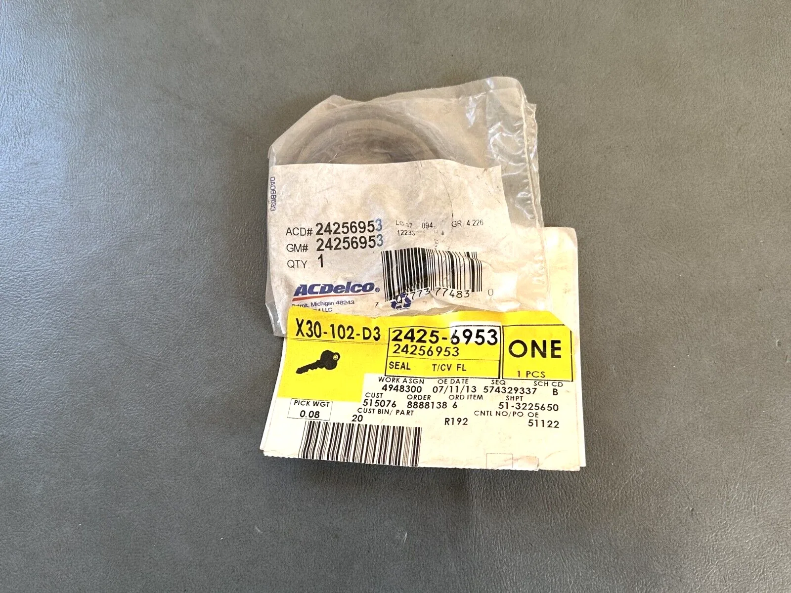 2013-2020 Chevrolet Sonic Torque Converter Seal GM OEM 24256953