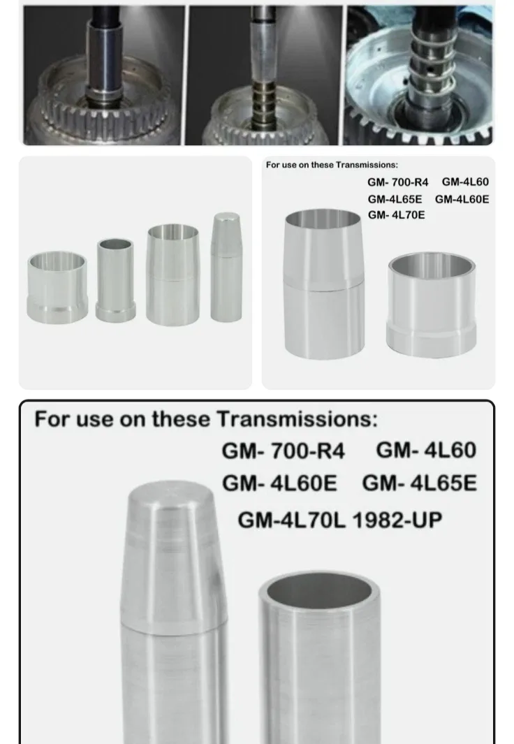 GM 4L60 Stator Shaft Teflon Seal Installer/Resizer - JONJEA XLB-1062-S-ZH image 3