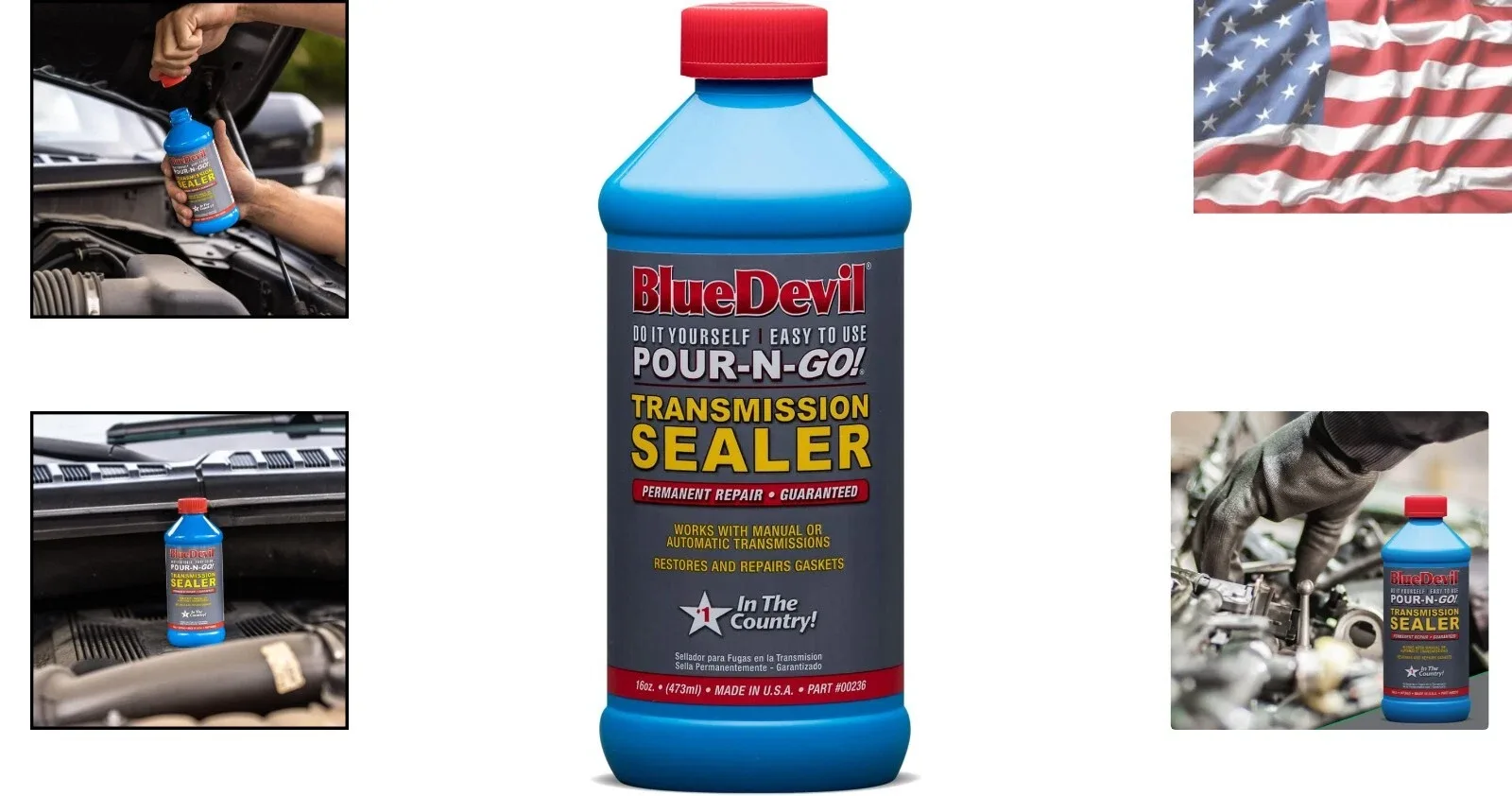 BlueDevil Transmission Sealer - 16 Ounce Seal Repair image 2