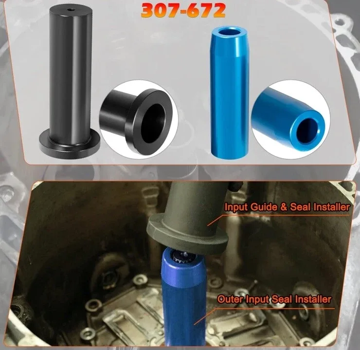 Dual Clutch Seal Remover/Installer Set for Ford Fiesta & Focus — DPS6 / 6DCT250 image 3