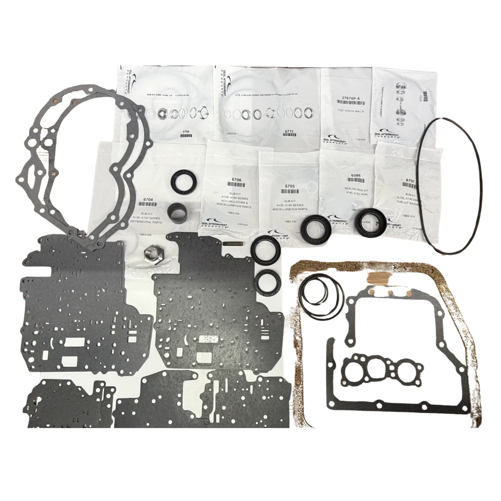 1983-Up Toyota A140/A141/A142 Transmission Overhaul Kit S75900 image 4