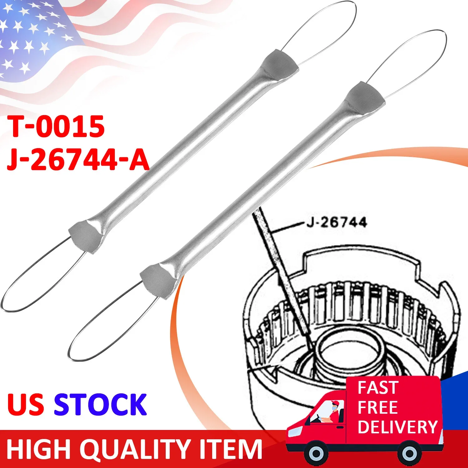 Bonbo Transmission Lip Seal Installer & Remover Tool B-T-0015 (2-Pack)