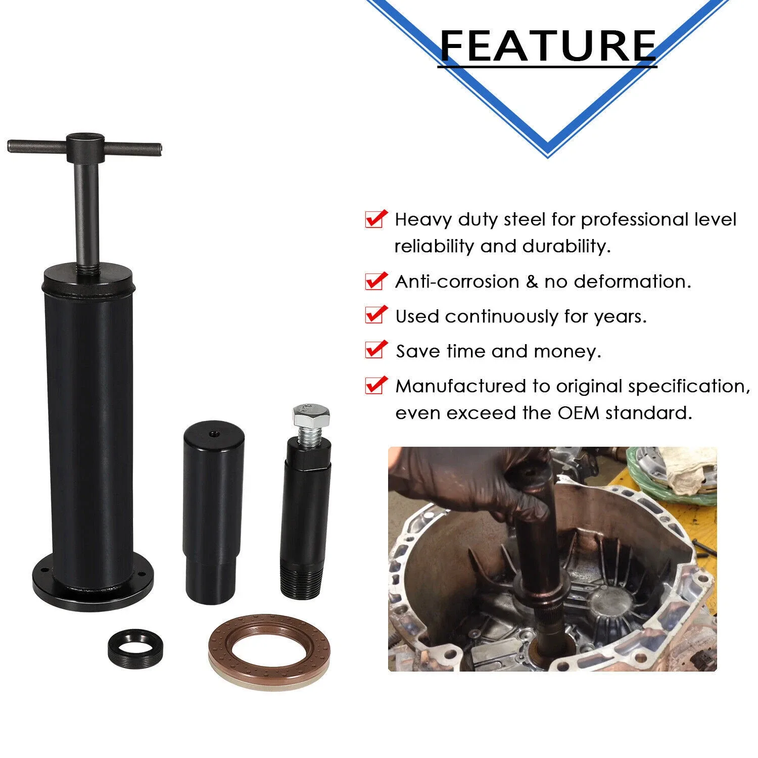 LL-Auto Dual Clutch Transmission Seal Installer Kit for Ford Focus / Festiva DPS6 DCT image 4
