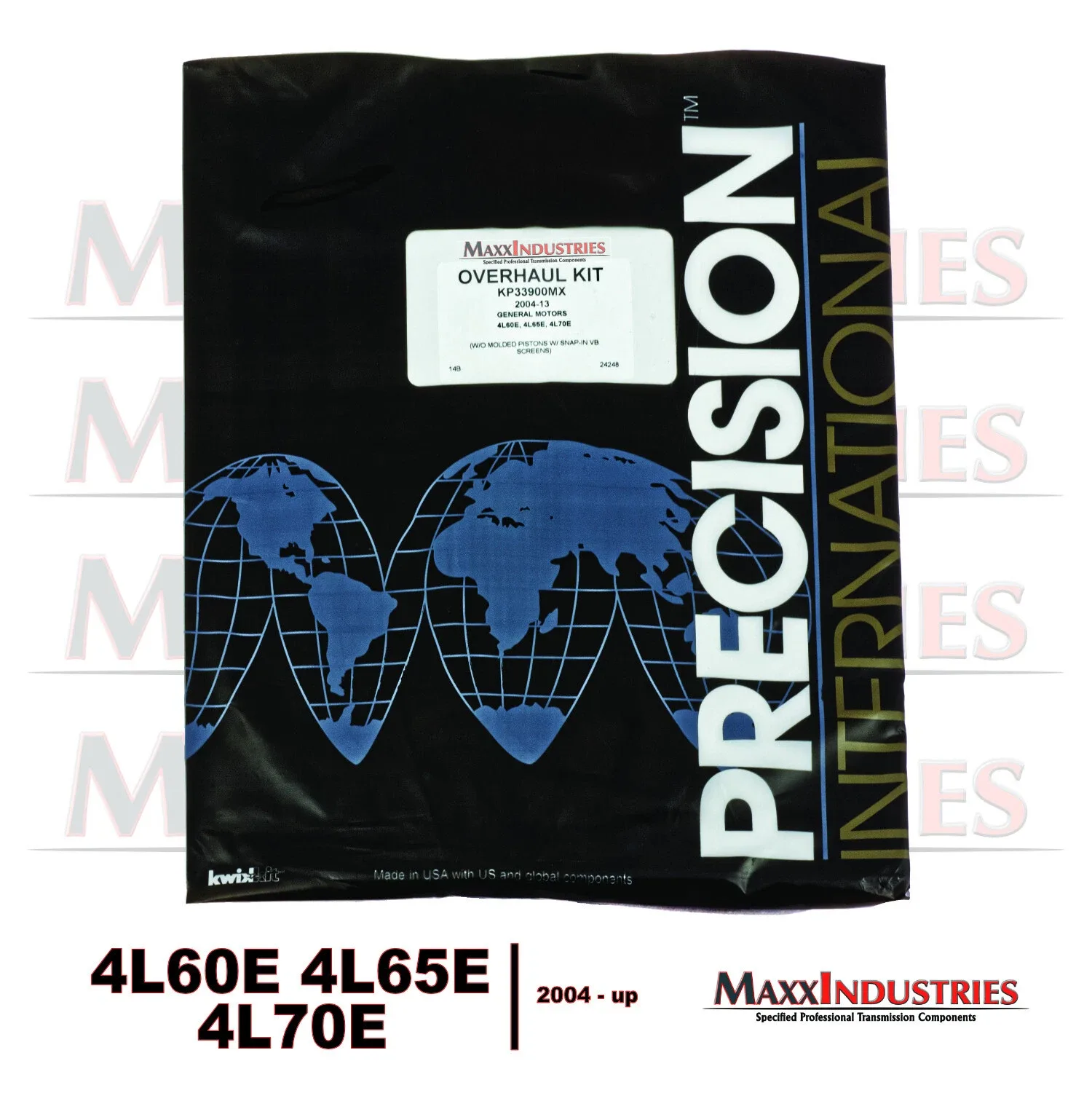 2004-Up GM 4L60E Transmission Rebuild Kit KP33900MX image 4