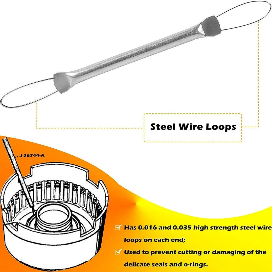 EG-Auto Lip Seal Installer & Remover Transmission Tool EGQP1025 image 3