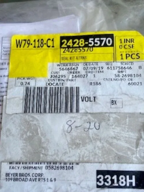 General Motors Transmission Seal Kit 24285570
