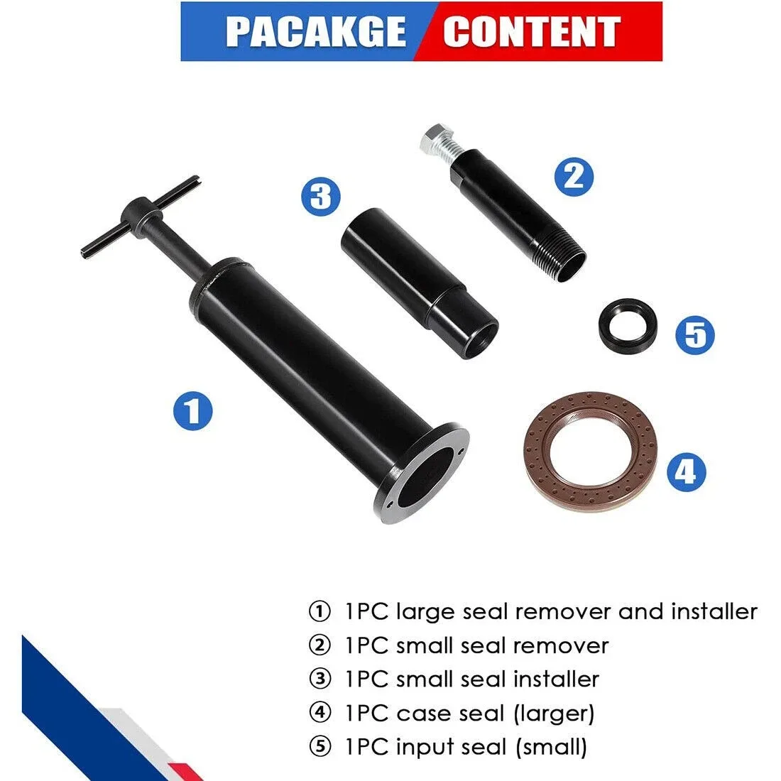 Ford Focus / Festiva DPS6 DCT Dual Clutch Transmission Seal Installer Tool Kit MPN 1155 image 4