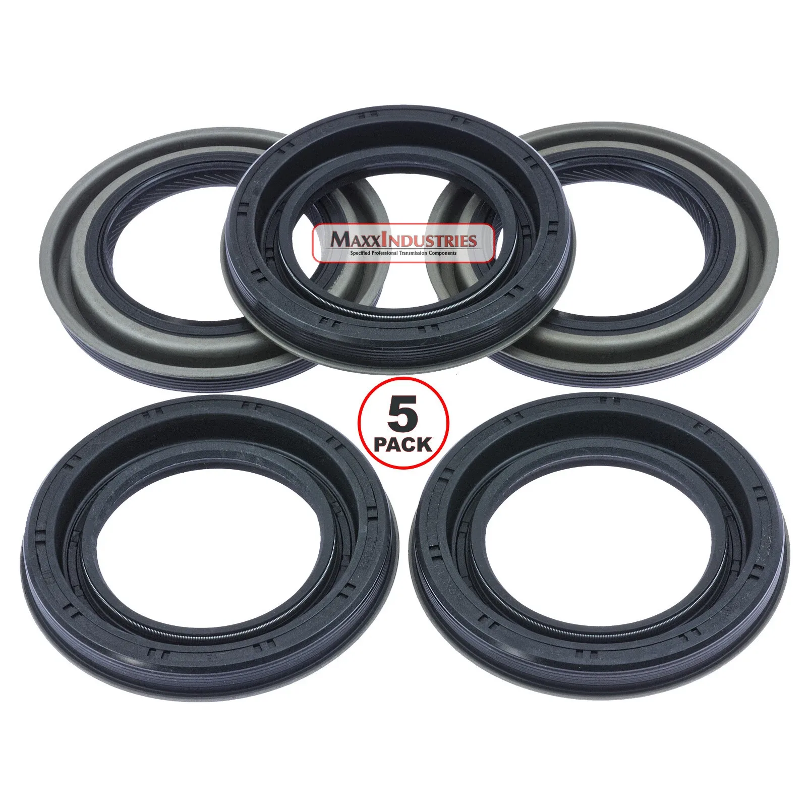 TransTec 81000472 Front Seal 5-Pack for 6L50/6L80/6L90 (Torque Converter Hub)