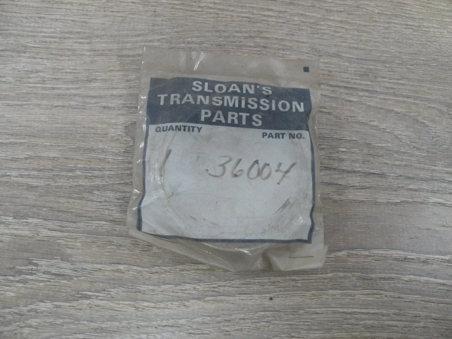 Sloan's Transmission Parts 36004 Automatic Seal Ring (Vintage NOS)