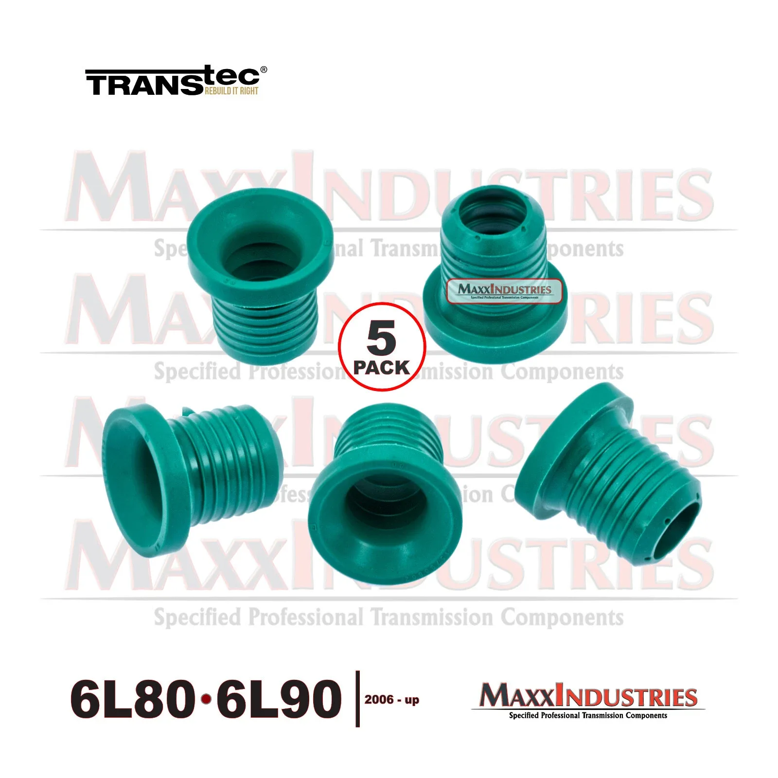 TransTec 6L80/6L90 Transmission Filler Tube Top-Hat Seal 70418680 — 5-Pack image 2