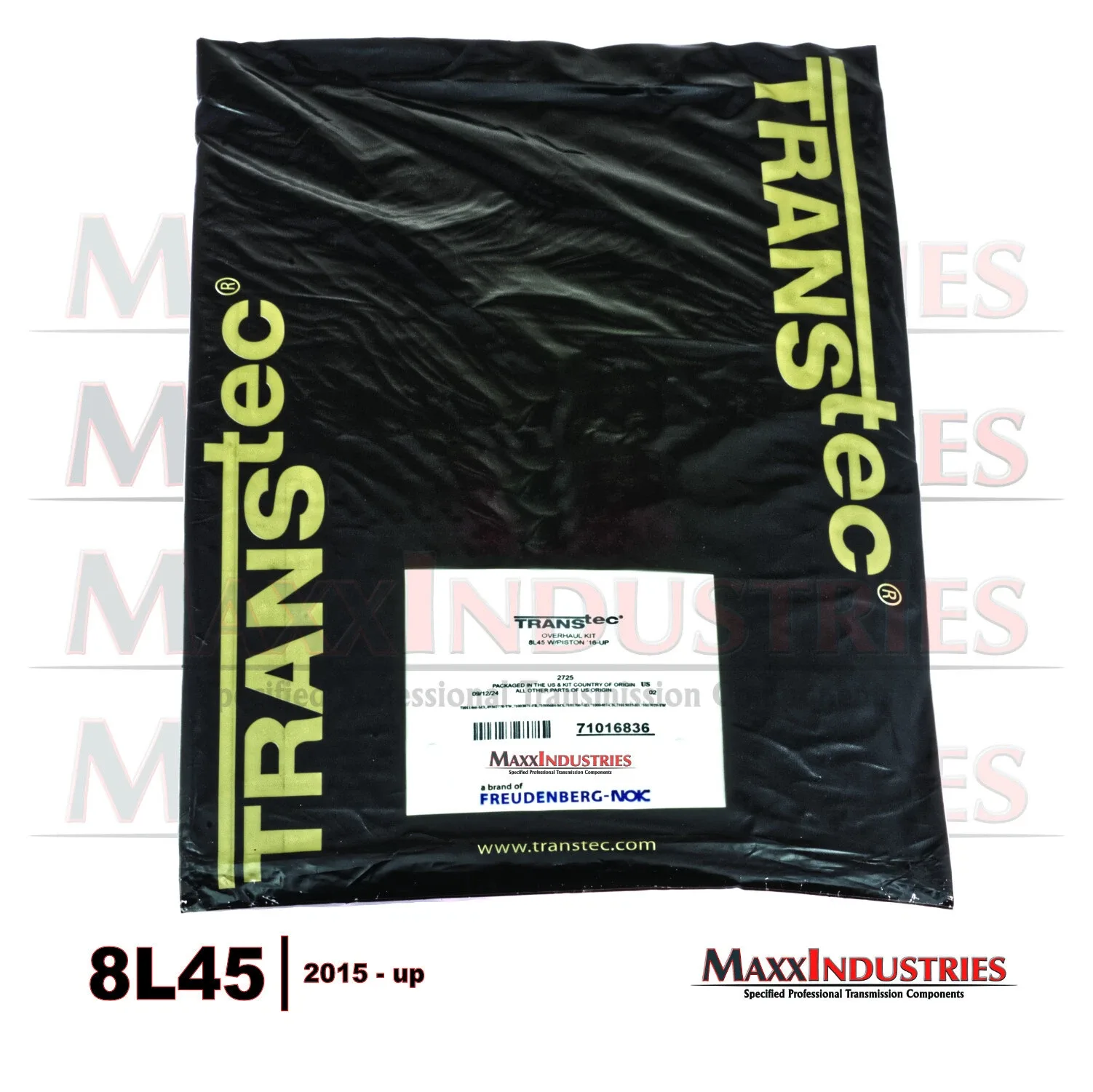 8L45 Transmission Rebuild Kit TransTec 71016836 image 3