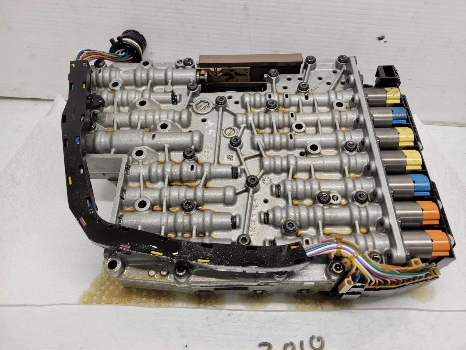 2010 Audi A5 2.0L Transmission Valve Body with Solenoids