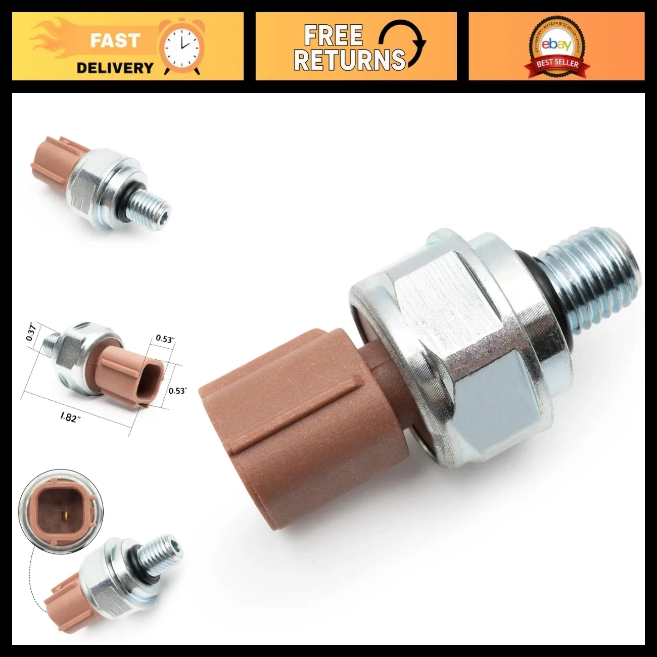 Automatic Transmission Fluid Pressure Switch 28600P7W003 for Honda & Acura 3.0L/3.5L (1999-20)