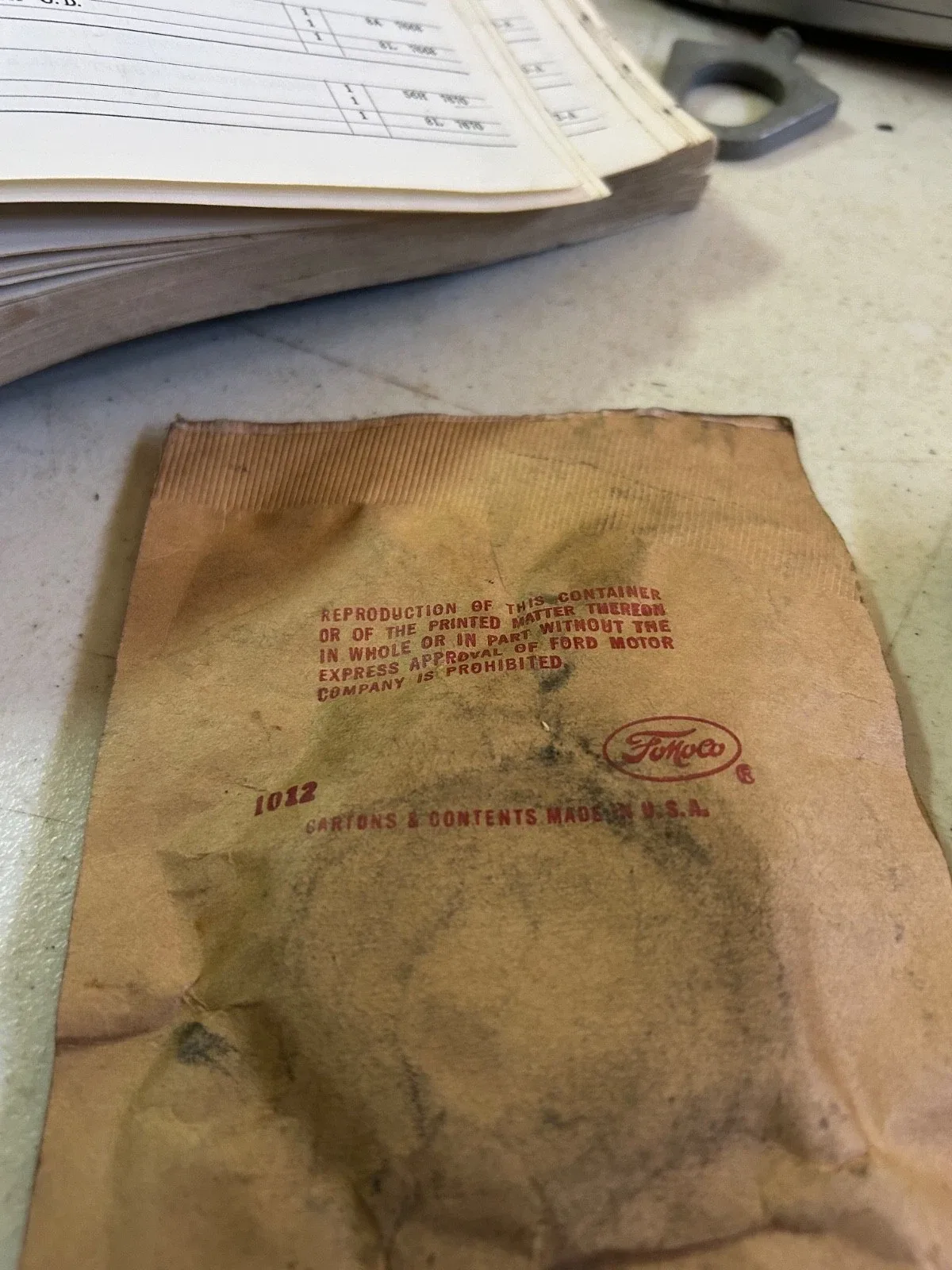 1955-1957 Ford T-Bird Transmission Extension Seal 1P-7657-A image 3